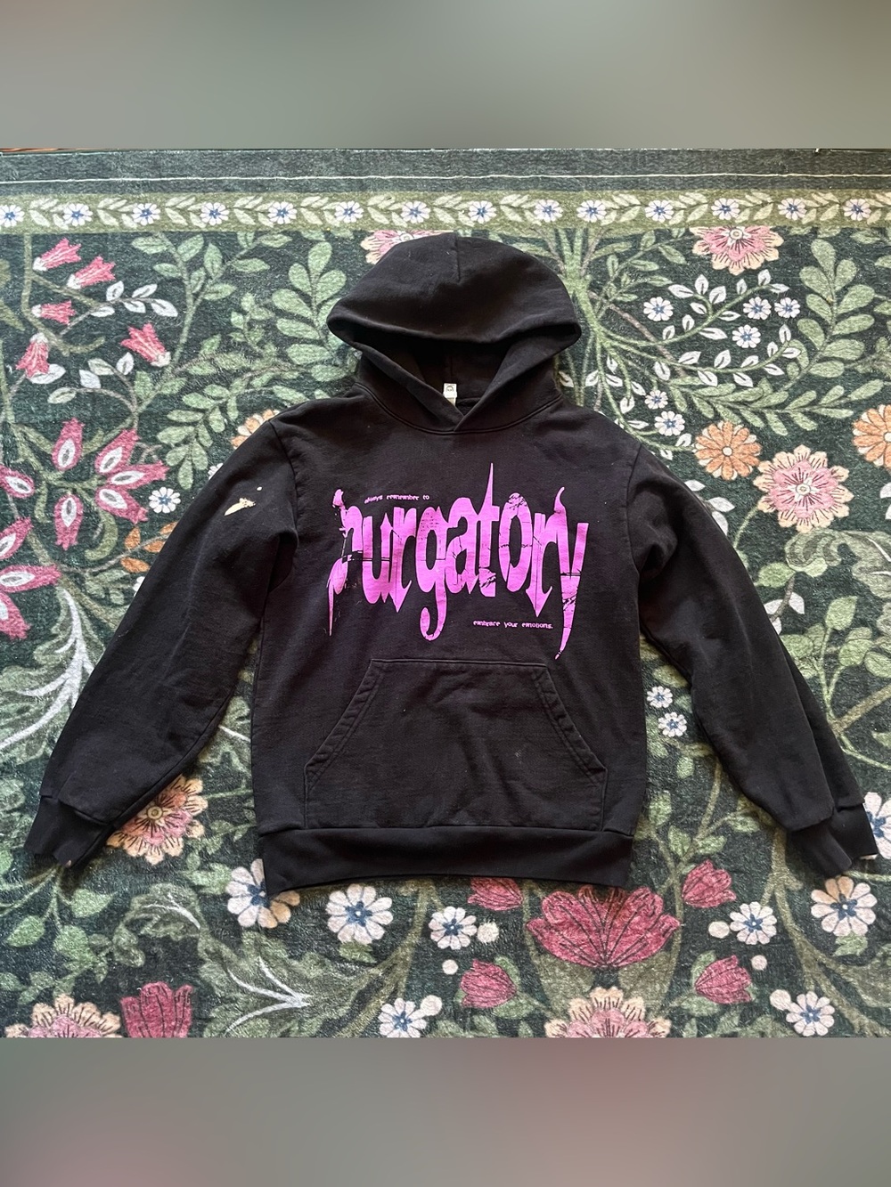 💜 'Purgatory' 100% Cotton Hoodie 💜